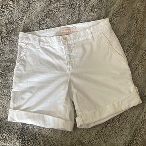 Tory Burch white shorts